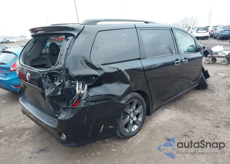 2016 Toyota Sienna Se 8 Passenger from USA, damaged, VIN 5TDXK3DC2GS746987